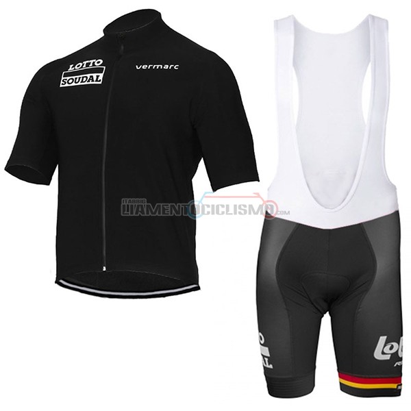 Abbigliamento Ciclismo Lotto Soudal 2017 nero